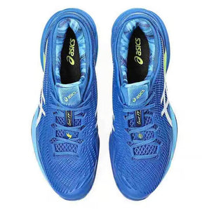 Asics Court FF 3 Novak Tennis Shoes (Tuna Blue/White)