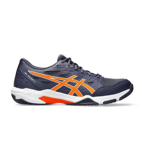 Asics GEL-ROCKET 11 Indoor Shoes (Indigo Fog/Nova Orange)