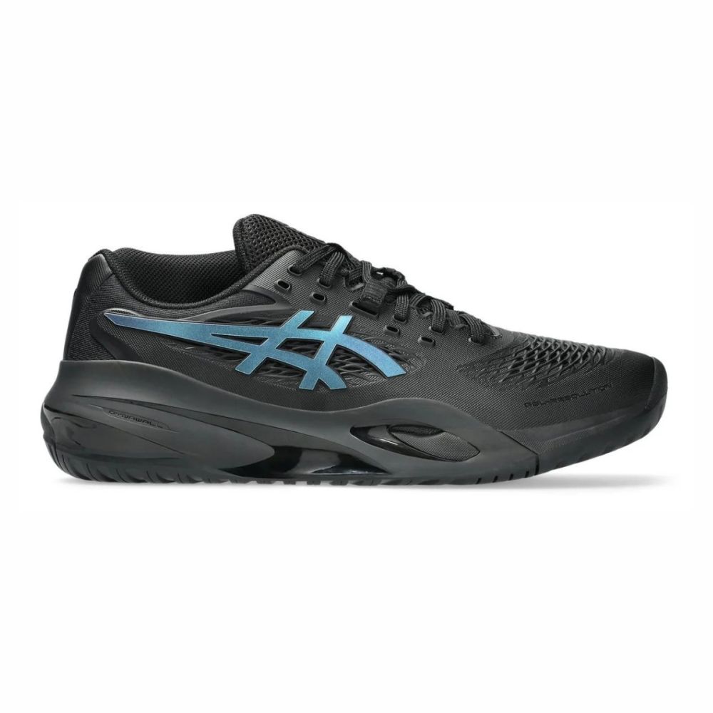 ASICS Gel Resolution X Tennis Shoes Night Energy (Black/Prism Blue)