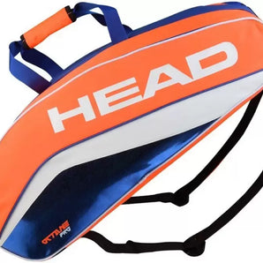 Head Octane Pro Badminton Racquet  (Orange & Blue)