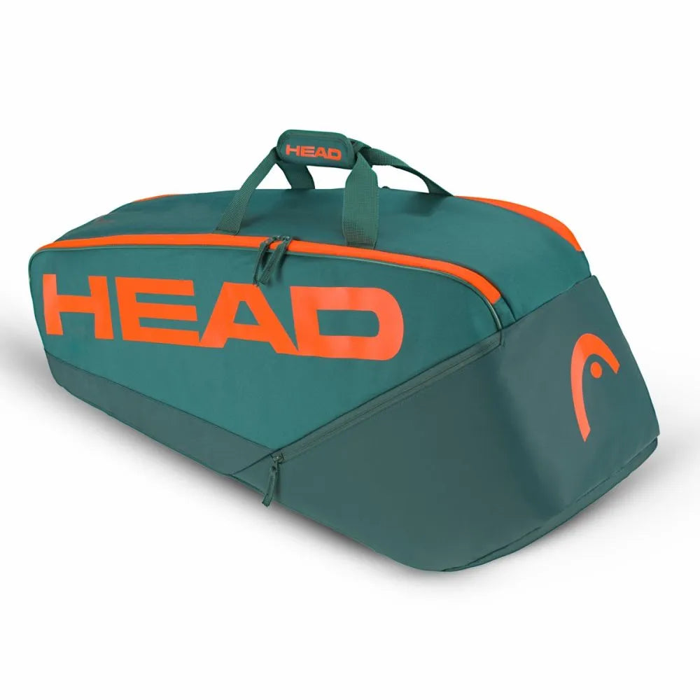 Tennis kit top bag head