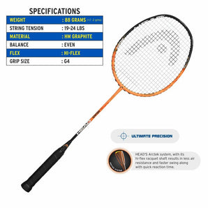 Head Ignition 100 Badminton Racquet (Strung)