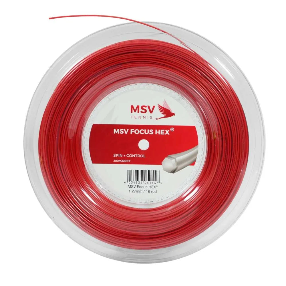 MSV Focus-HEX Jeu de cordes Jaune 12 m 1,23 mm 0355000127200030 MSV Focus-HEX Jeu de cordes Jaune 12 m 1,23 mm 0355000127200030