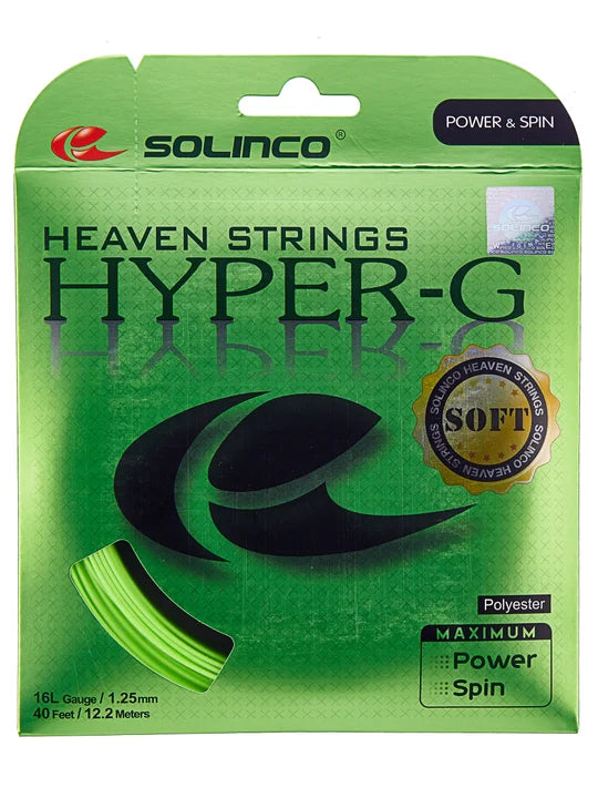 Solinco Hyper G Soft 16L String Set (12 m) – Noah Sports