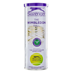 Slazenger Wimbledon Tennis Ball Can (3 Balls)