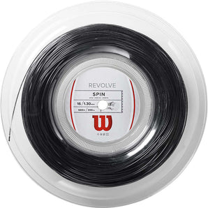 Wilson Revolve Spin Tennis String Reel 16-G (200M) Black