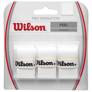 Wilson Pro Sensation Overgrip (White, 3pcs)