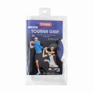 Tourna Overgrip XL (10 Grips on Roll, Blue)