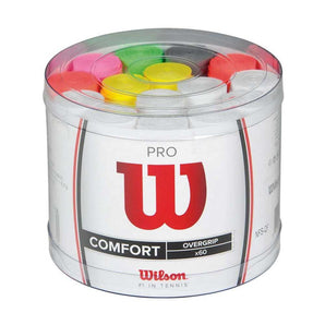 Wilson Pro Comfort Overgrip (Assorted, 60pcs)
