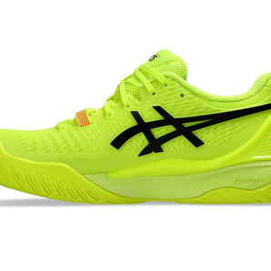 ASICS Gel Resolution 9 Paris Tennis Shoes (Safety Yellow/Black)