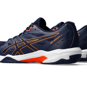 Asics Gel Rocket 11 Indoor Shoes (Peacoat/Shocking Orange)