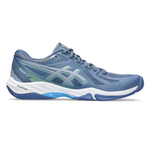 ASICS Men's Blade FF Badminton Shoes (Denim Blue/Lime Burst)