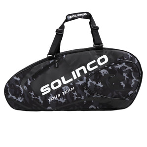 Solinco Tour 15R Tennis Racquet Bag (Black Camo)