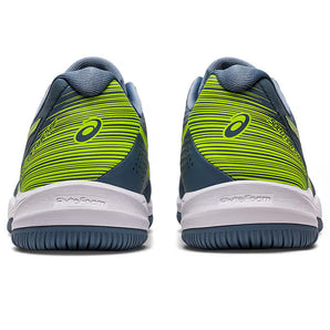 Asics Solution Swift FF Tennis Shoes (Steel Blue/Hazard Green)