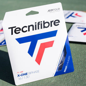 Tecnifibre X-One Biphase 16 Tennis String Set (12.2 m) - Natural