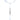 Li-Ning AXForce Blast Light Badminton Racquet (Unstrung, White/ Blue Sapphire)