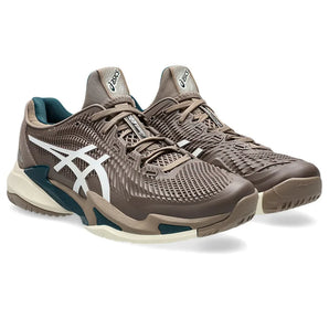 Asics Court FF 3 Tennis Shoes (Taupe Grey/White)