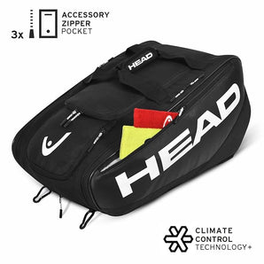 HEAD Pro Pickleball Bag M (Black/White)