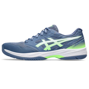 Asics Men's Gel-Court Hunter 3 Badminton Shoes (Denim Blue/Lime Burst)