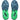 ASICS Sonic Smash FF Men's Padel Shoes (Saba Blue & Vital Green)