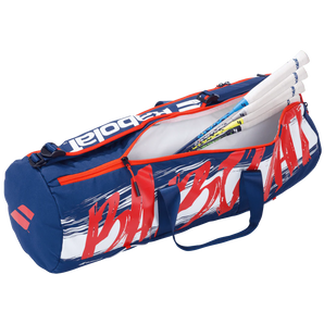 Babolat Duffle Rack Badminton Bag (Blue White Red)