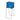 TOURNA BallPort Deluxe With Wheels (Blue)