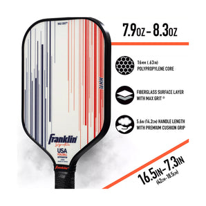 Franklin Signature Pickleball Paddle - White (16 mm)