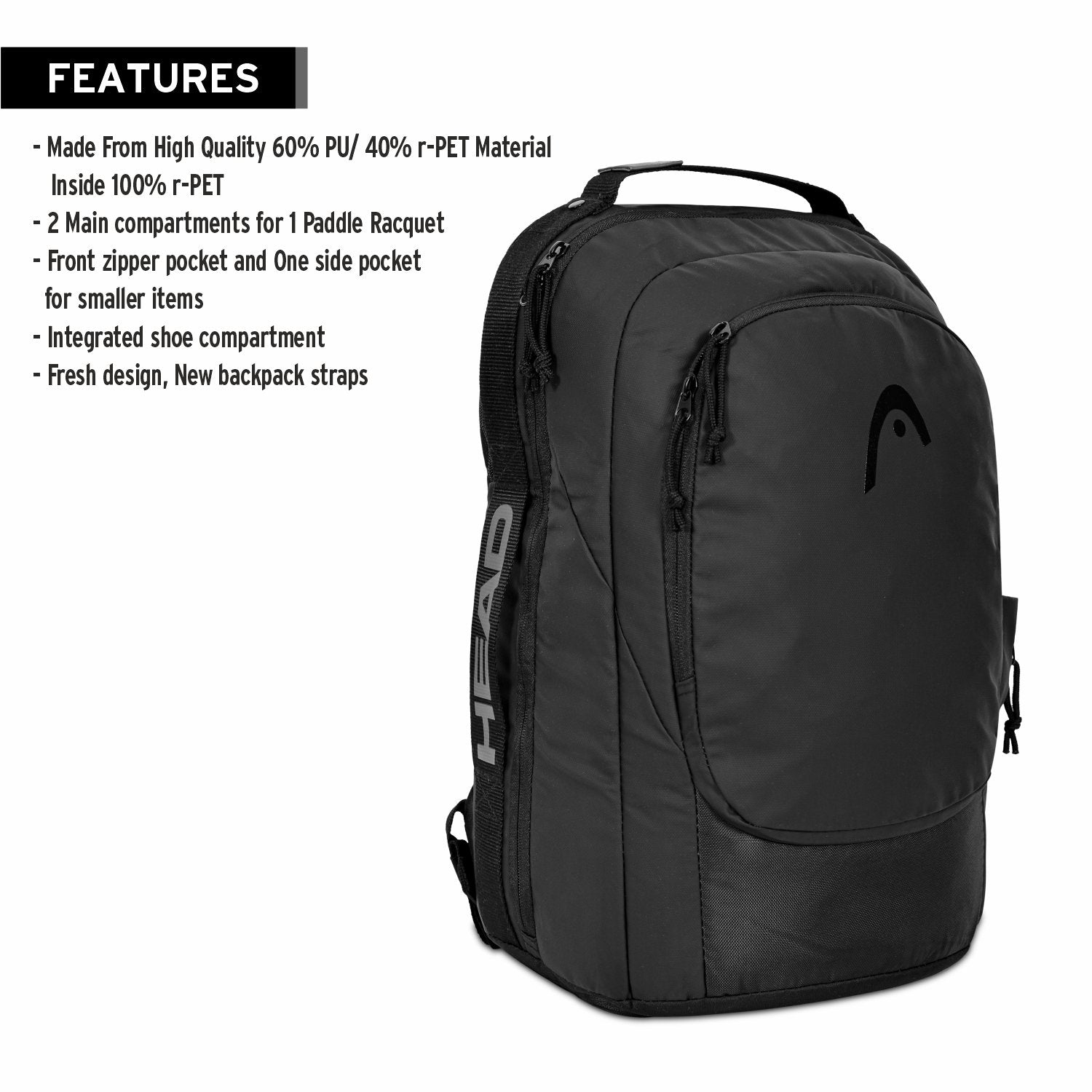 Head Pro X Backpack 30L (Black) – Noah Sports