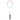 LI-NING G Force 5800 Superlite Badminton Racquet (Unstrung, White/Orange)
