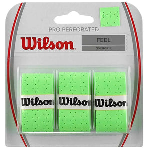 Wilson Pro Perforated Overgrip (3 pcs) - Green