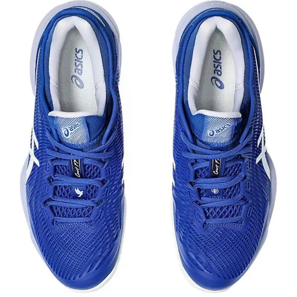 Asics Court FF3 Novak Tennis Shoes Asics Blue Fresh Air Noah Sports