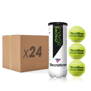 TECNIFIBRE Padel Team Ball Carton (72 Balls)