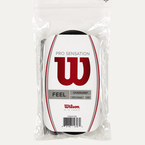 Wilson Pro Overgrip Sensation (Pack of 30, Black)