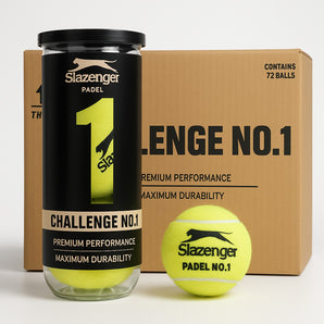 SLAZENGER Challenge No.1 Padel Ball Carton (72 Balls)