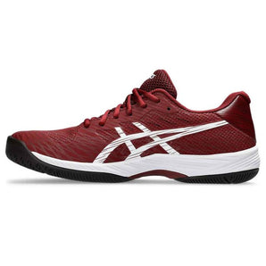 Asics Gel-Game 9 Men's Tennis Shoes (Antique Red/White)