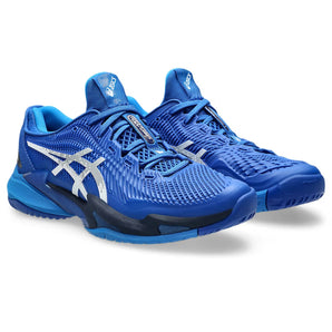 Asics Court FF 3 Novak Tennis Shoes (Tuna Blue/Pure Silver)