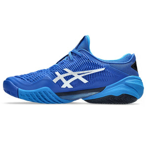 Asics Court FF 3 Novak Tennis Shoes (Tuna Blue/Pure Silver)