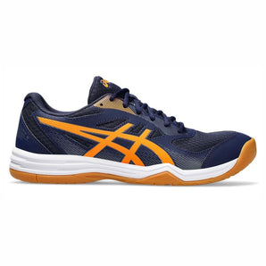 Asics Upcourt 5 Indoor Shoes (Peacoat/Shocking Orange)