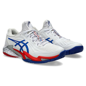 Asics Court FF 3 Novak Tennis Shoes (White/Asics Blue)