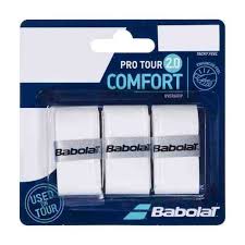 Babolat Pro Tour 2.0 Overgrip (3pcs, White)