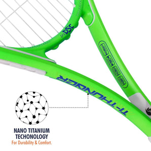 DSC TI. Thunder Tennis Racquet (Green/Blue)