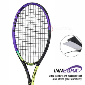 Head IG Gravity Jr. 25 Tennis Racquet (Purple/Black/Yellow)