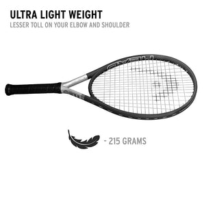 Head Ti S6 Tennis Racquet (Black/Silver)