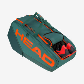 Head Pro 2023 XL Kit Bag (Dark Cyan/Fluo Orange)