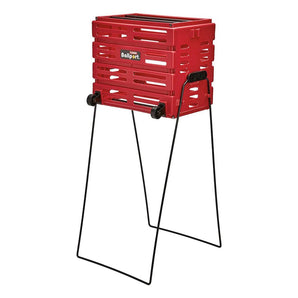 TOURNA BallPort Deluxe With Wheels (Red)
