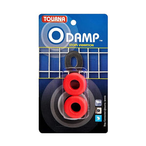 TOURNA Sampras Vibration Dampener (2 Pcs, Red)