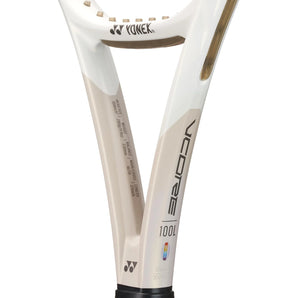 YONEX Vcore 100L Tennis Racquet (Sand Beige, Unstrung)