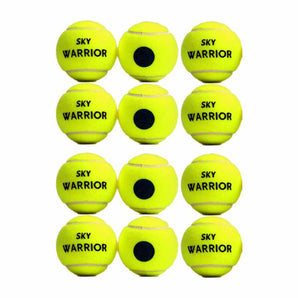 Skywarrior Green Dot Tennis Ball Dozen (12 Balls)