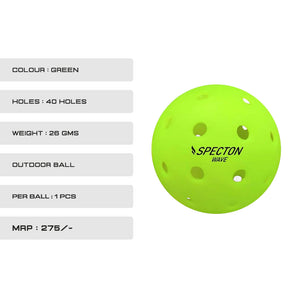 Specton Wave Pickleball Ball (Outdoor)