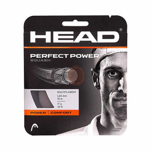 Head Perfect Power 17L Single Squash String Set